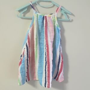 Colorful Striped Sundress 2T